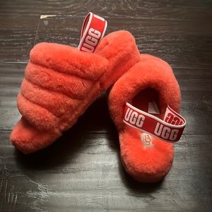 Orange Ugg Slippers